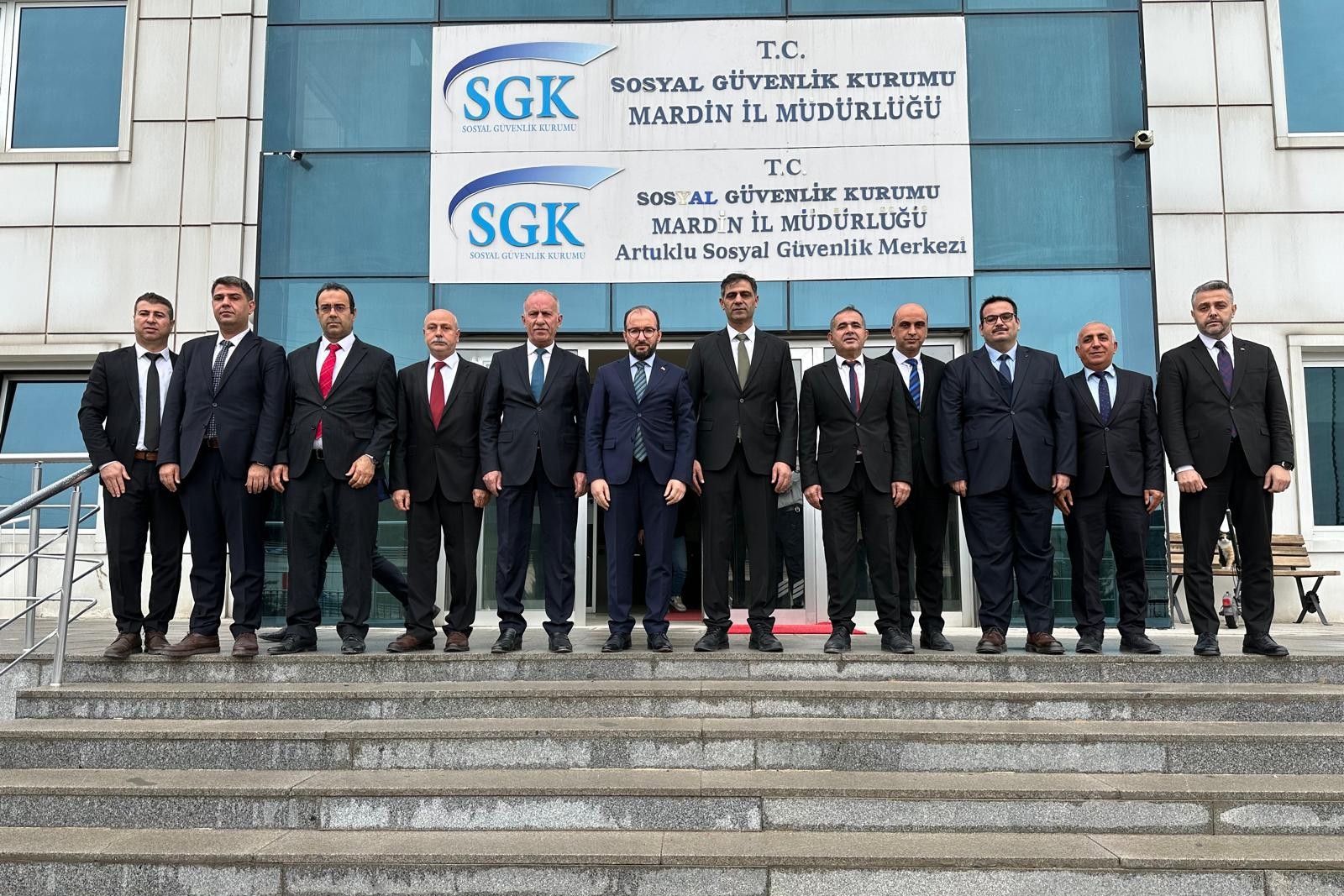 SGK Başkanı Elitaş, Mardin İl Müdürlüğünü Ziyaret Etti